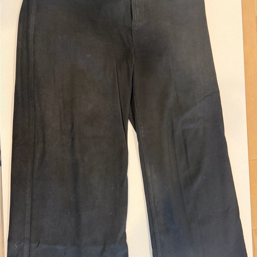 Paige Aneesa Wide Leg Jeans Size 32